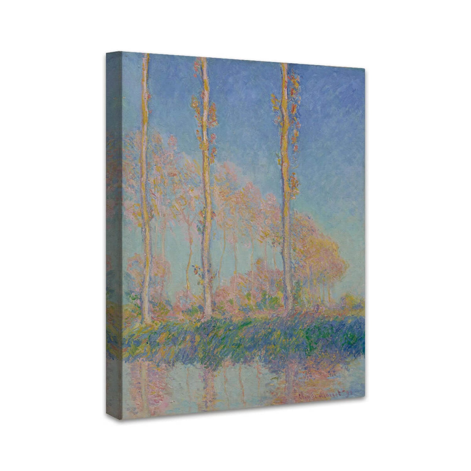 Pappeln, Drei Bäume im Herbst | Claude Monet