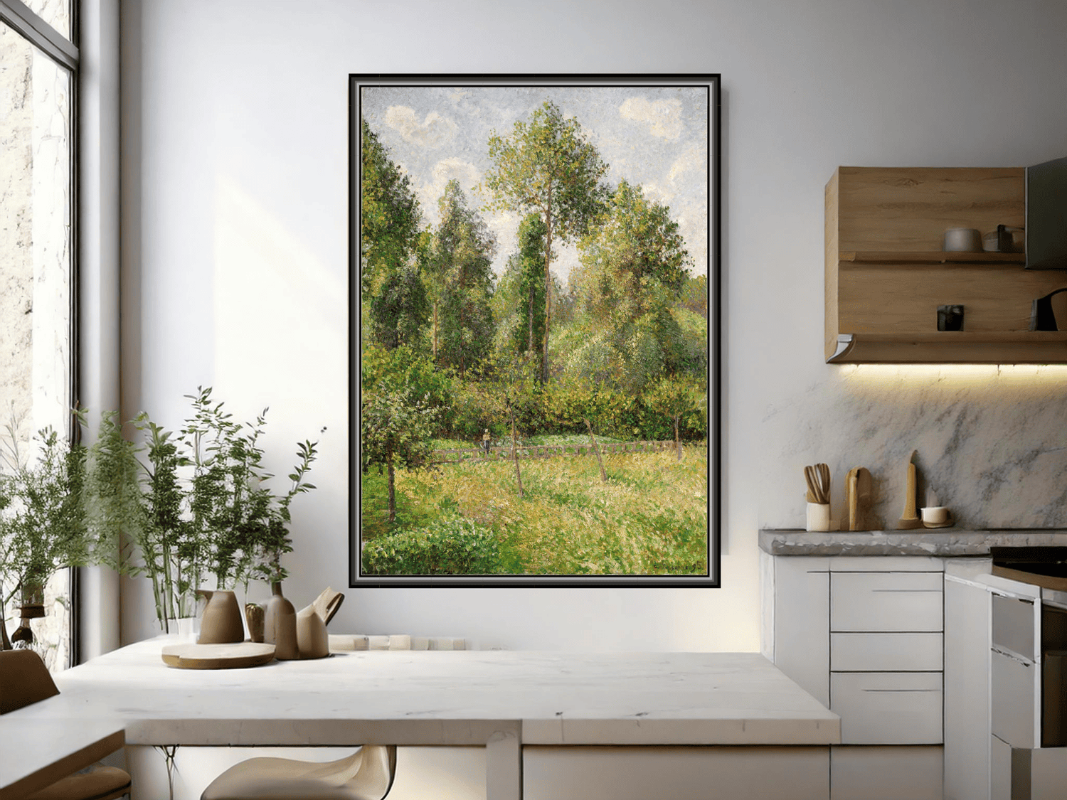 Pappeln, Eragny | Camille Pissarro