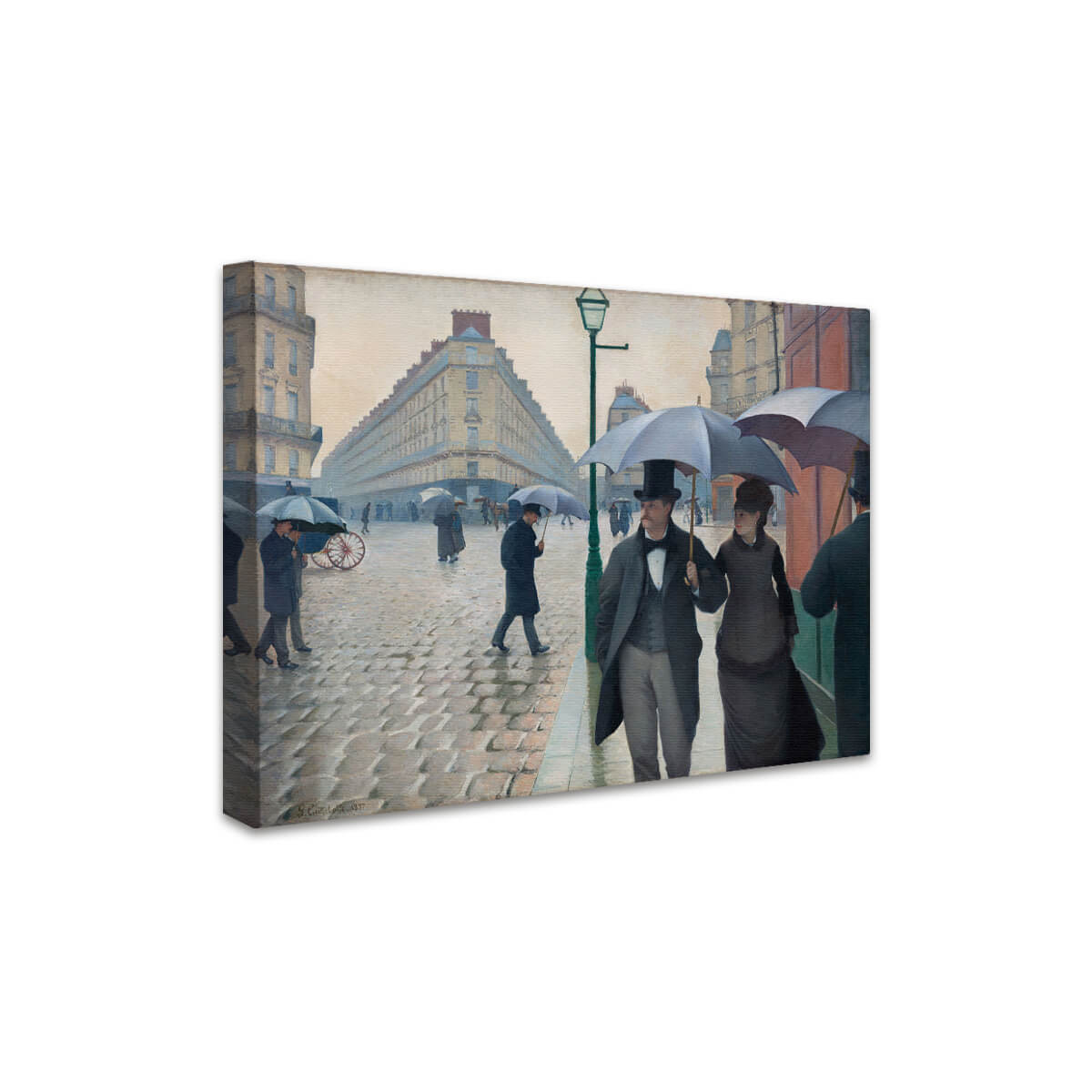 Pariser Straße; Regentag | Gustave Caillebotte
