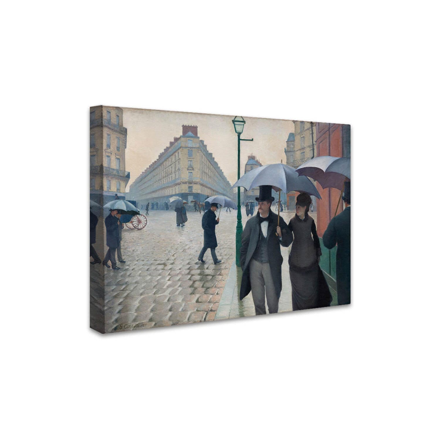 Pariser Straße; Regentag | Gustave Caillebotte