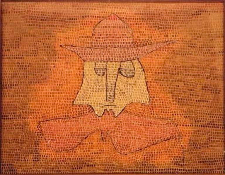 Kunstdruck „Pastor Kohl“ von Paul Klee, handgefertigt in Deutschland