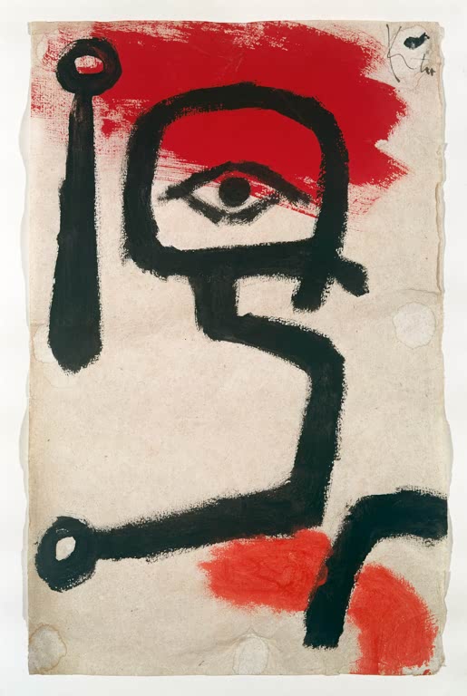 Kunstdruck „Paukenspieler“ von Paul Klee