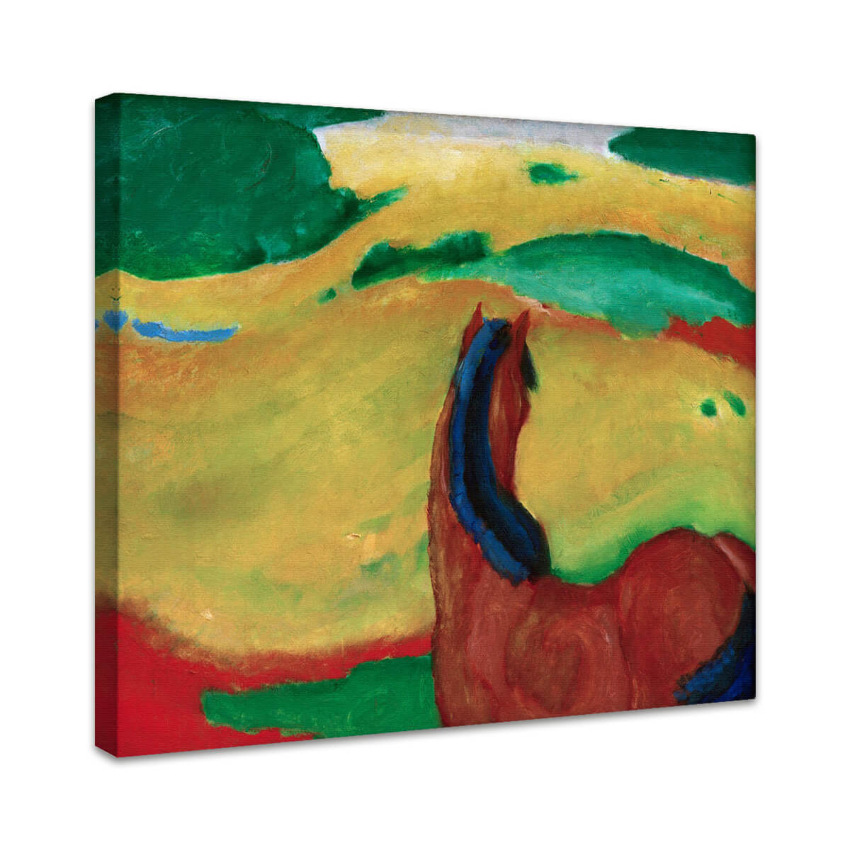 Pferd in der Landschaft | Franz Marc