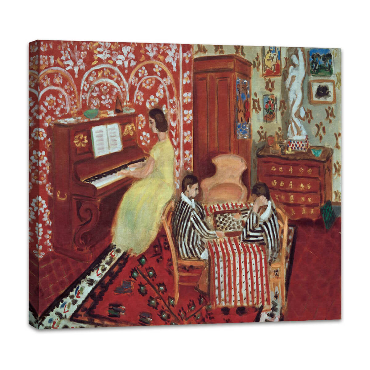 Pianistin und Damespieler  | Henri Matisse
