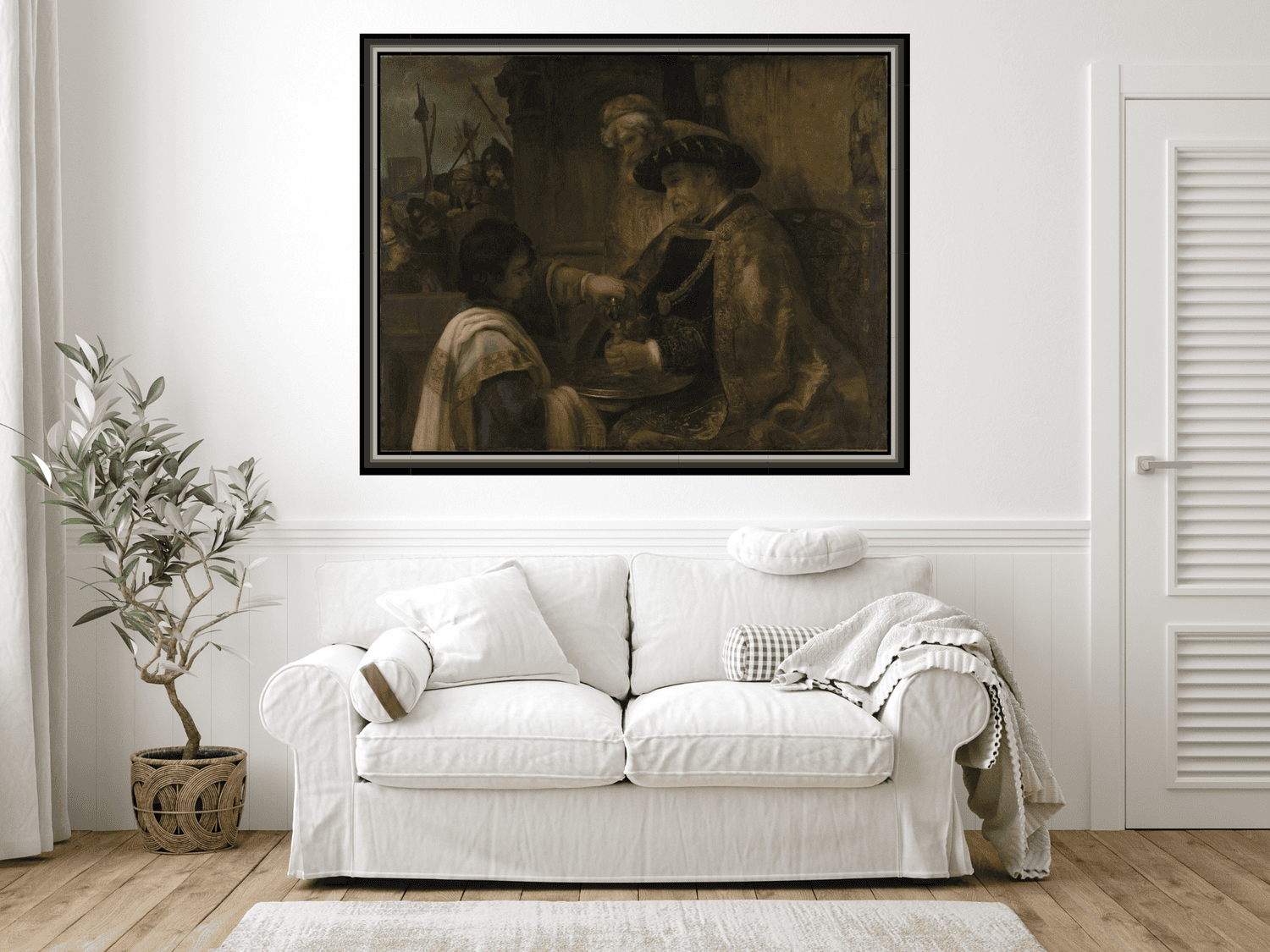 Pilatus wäscht sich die Hände | Rembrandt van Rijn