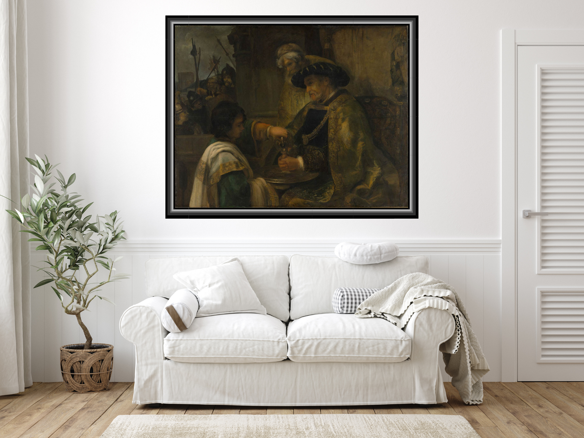 Pilatus wäscht sich die Hände | Rembrandt van Rijn