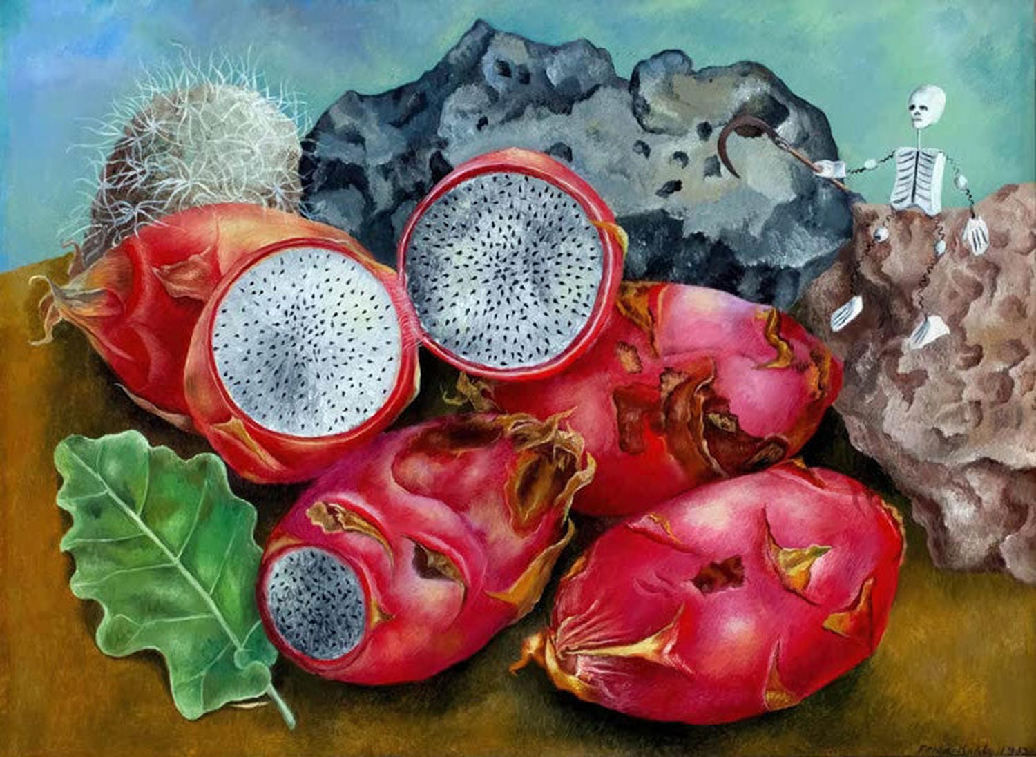 Pitahayas von Frida Kahlo als Kunstdruck