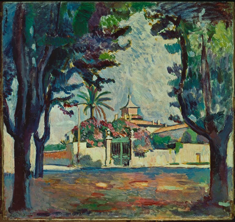Kunstdruck „Place des Lices, Saint-Tropez“ von Henri Matisse, handgefertigt in Deutschland
