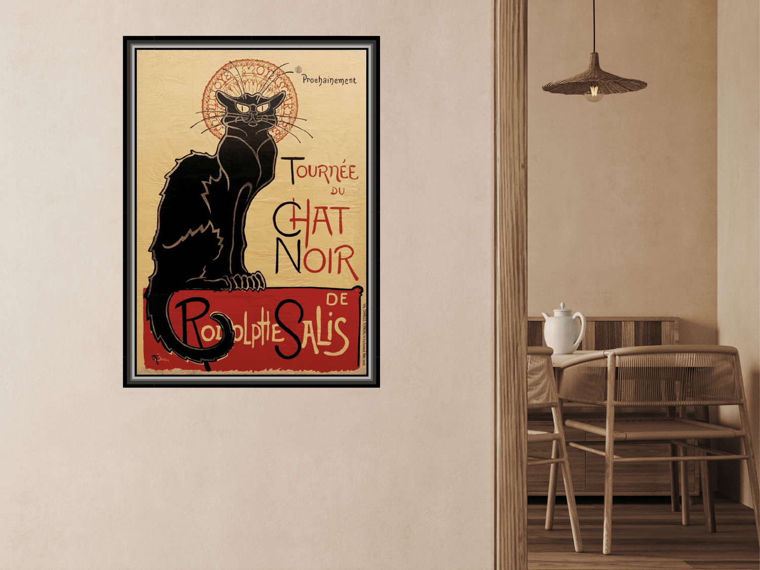 Plakat Chat Noir | Théophile-Alexandre Steinlen