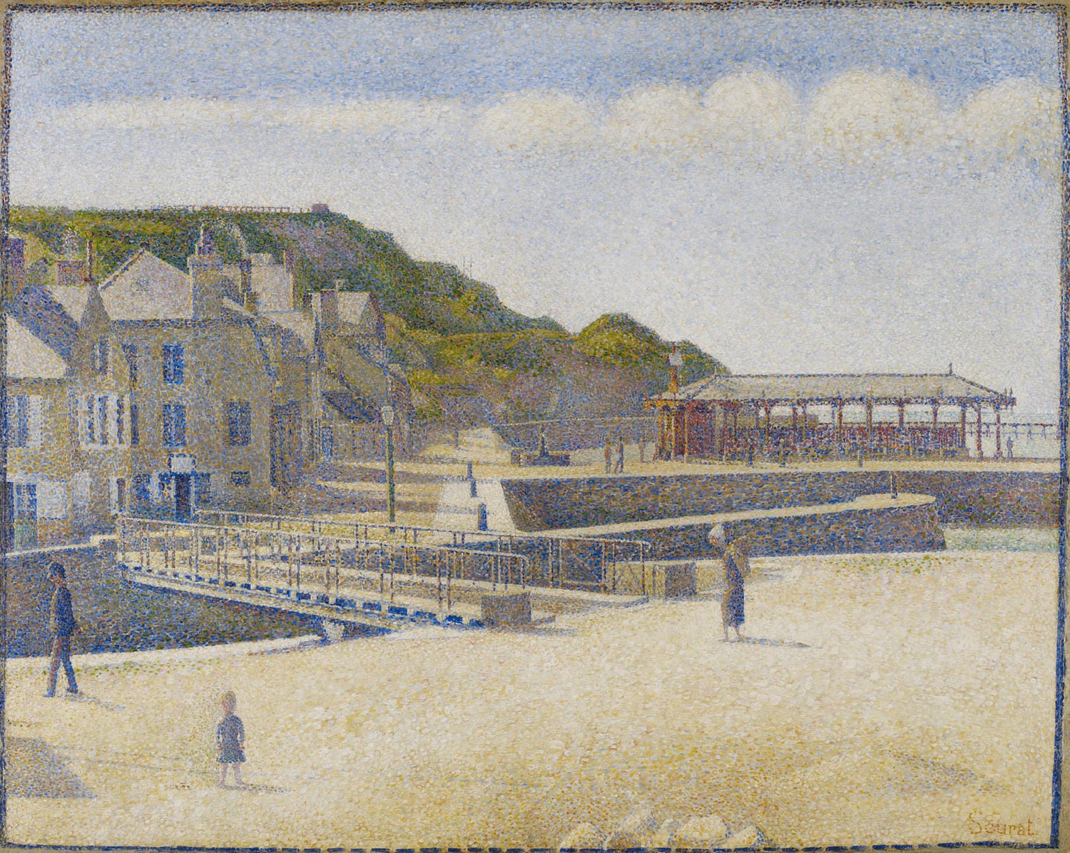 Kunstdruck: Port-en-Bessin | Georges Seurat