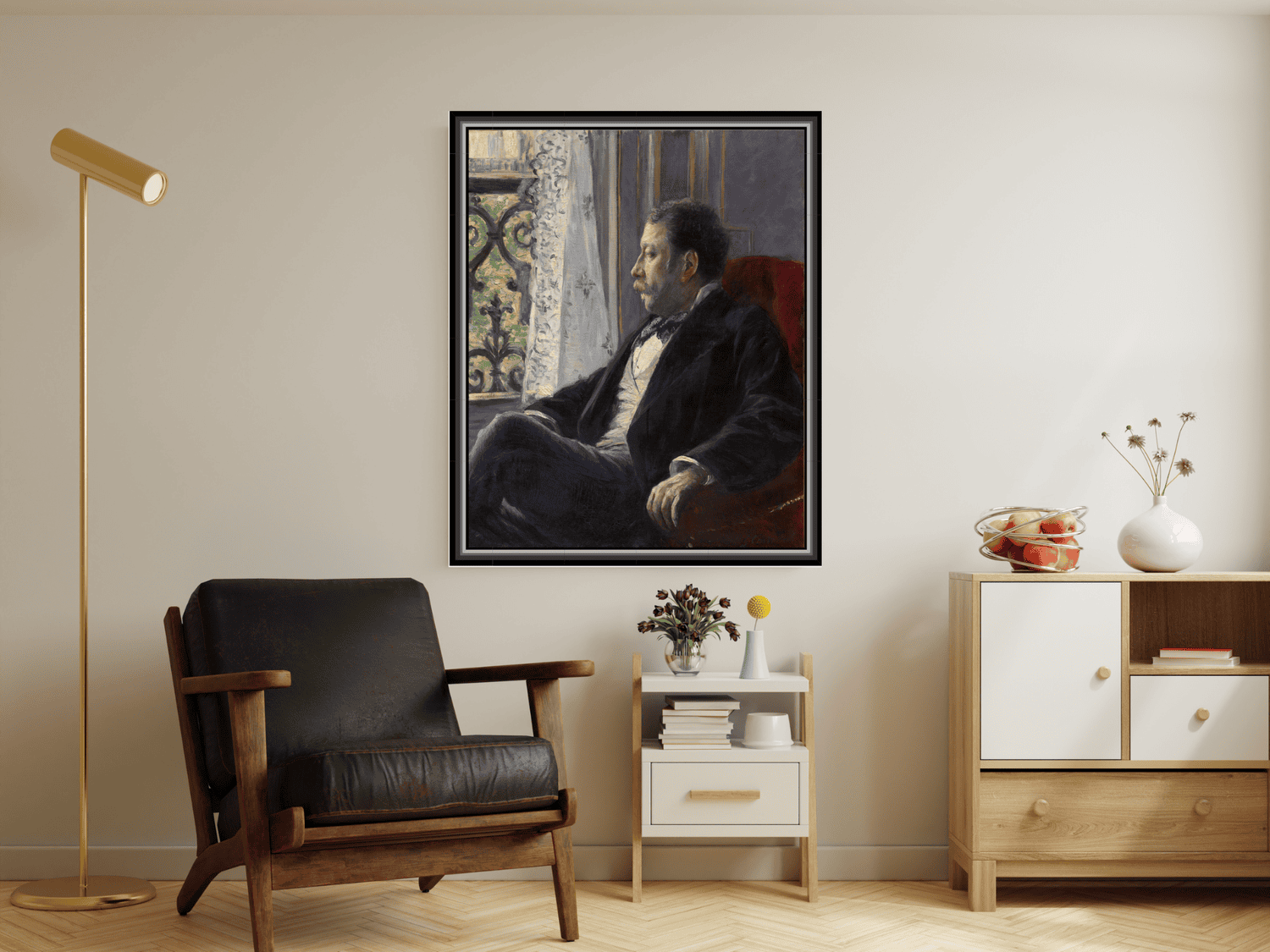 Porträt eines Mannes | Gustave Caillebotte