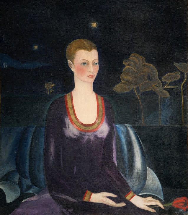 Porträt Alicia Galant von Frida Kahlo als Kunstdruck