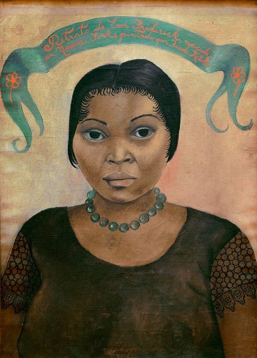 Porträt Eva Frederick - Frida Kahlo als Kunstdruck