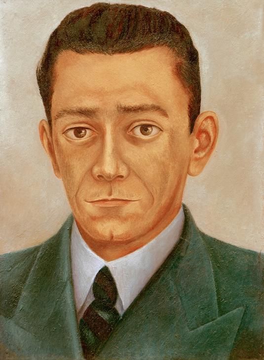 Porträt Ing. Eduardo Morillo Safa von Frida Kahlo als Kunstdruck
