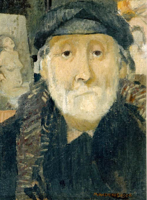 Kunstdruck von „Porträt des Malers Degas“ von Edgar Degas, handgefertigt in Deutschland als Leinwand oder Poster erhältlich