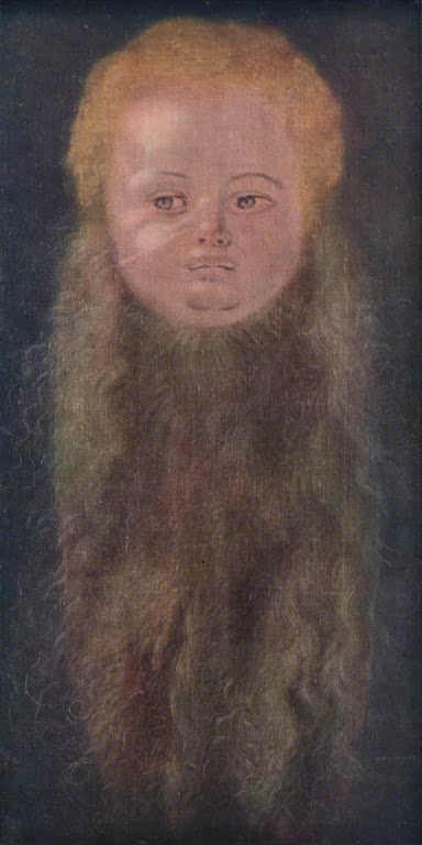 Kunstdruck „Porträt eines Knaben mit langem Bart“ von Albrecht Dürer