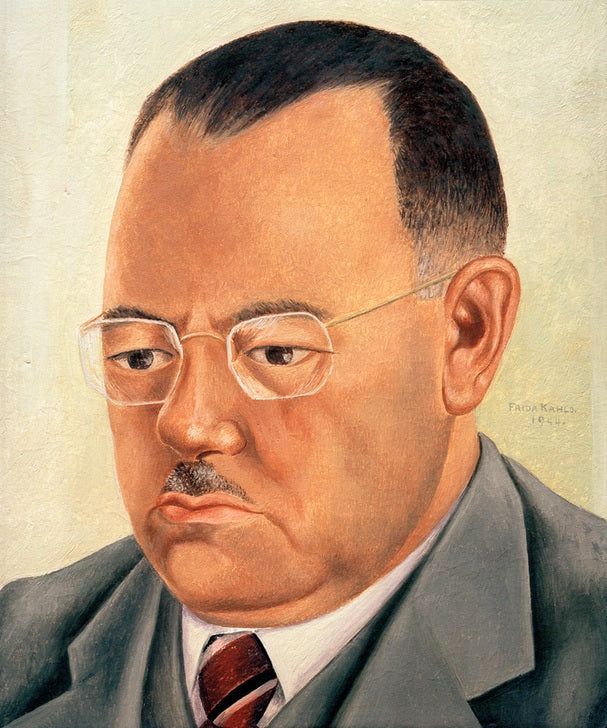Porträt von Marte R. Gómez von Frida Kahlo als Kunstdruck