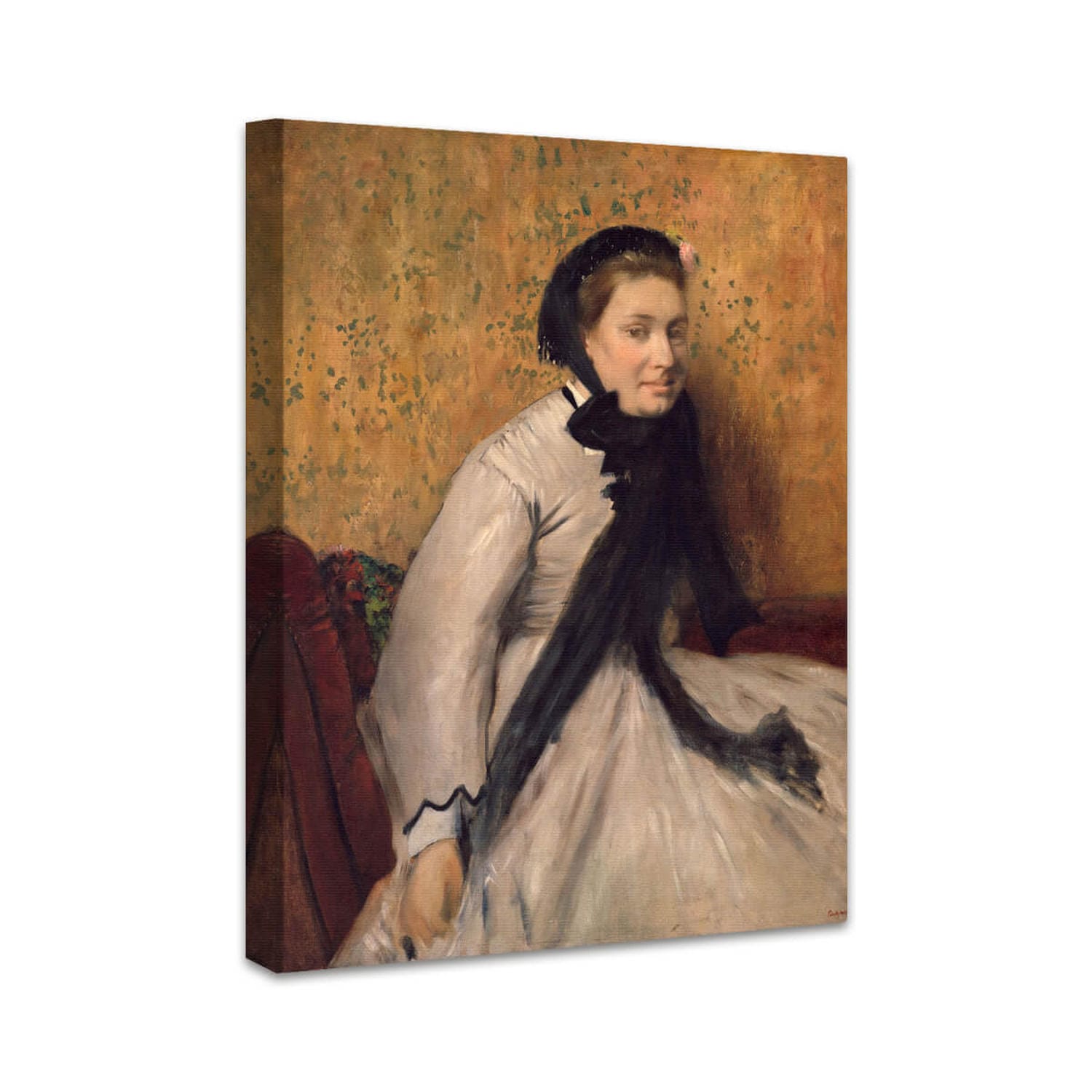 Porträt einer Frau in Grau | Edgar Degas