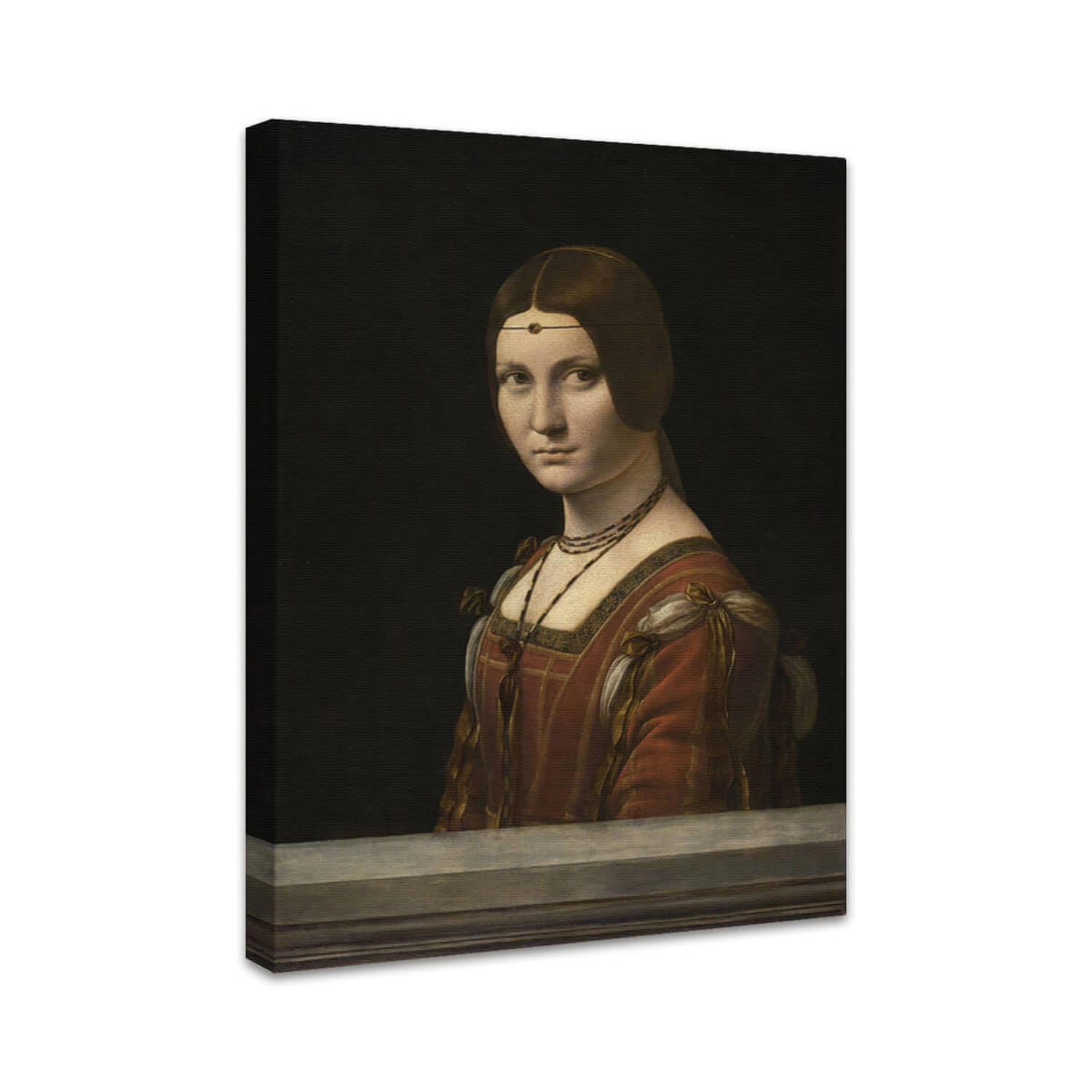 Porträt einer unbekannten Frau (La Belle Ferronnière) | Leonardo da Vinci