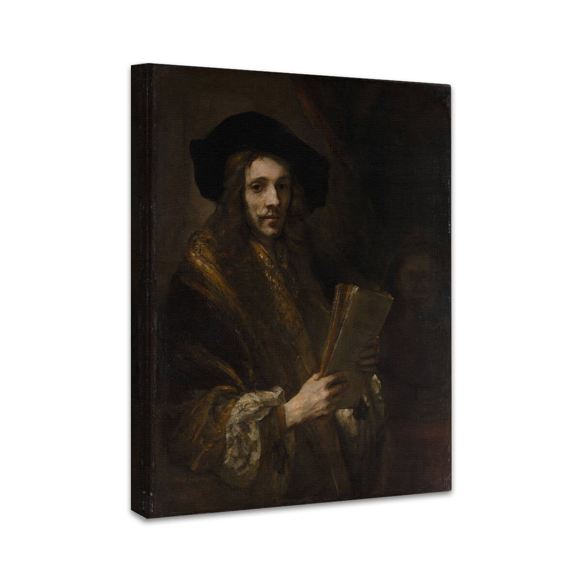 Porträt eines Mannes (Der Auktionator) | Rembrandt van Rijn