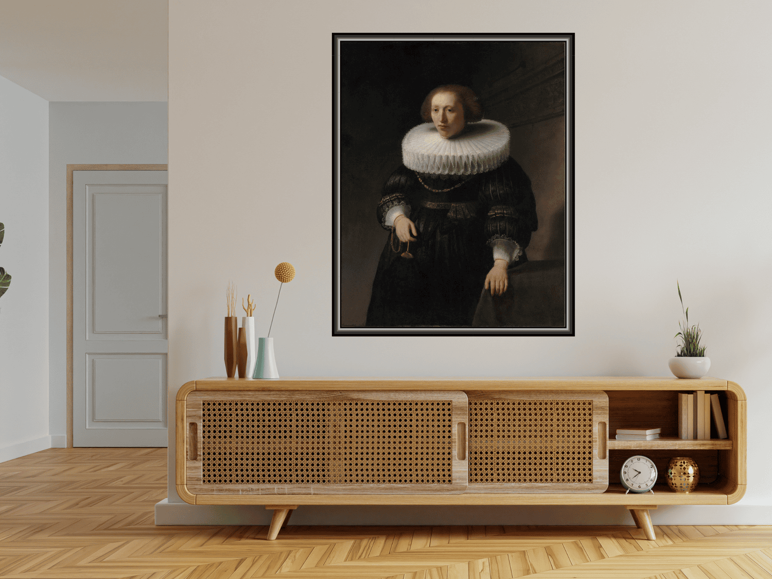 Porträt einer Frau, vermutlich eines Mitglieds der Familie Van Beresteyn | Rembrandt van Rijn