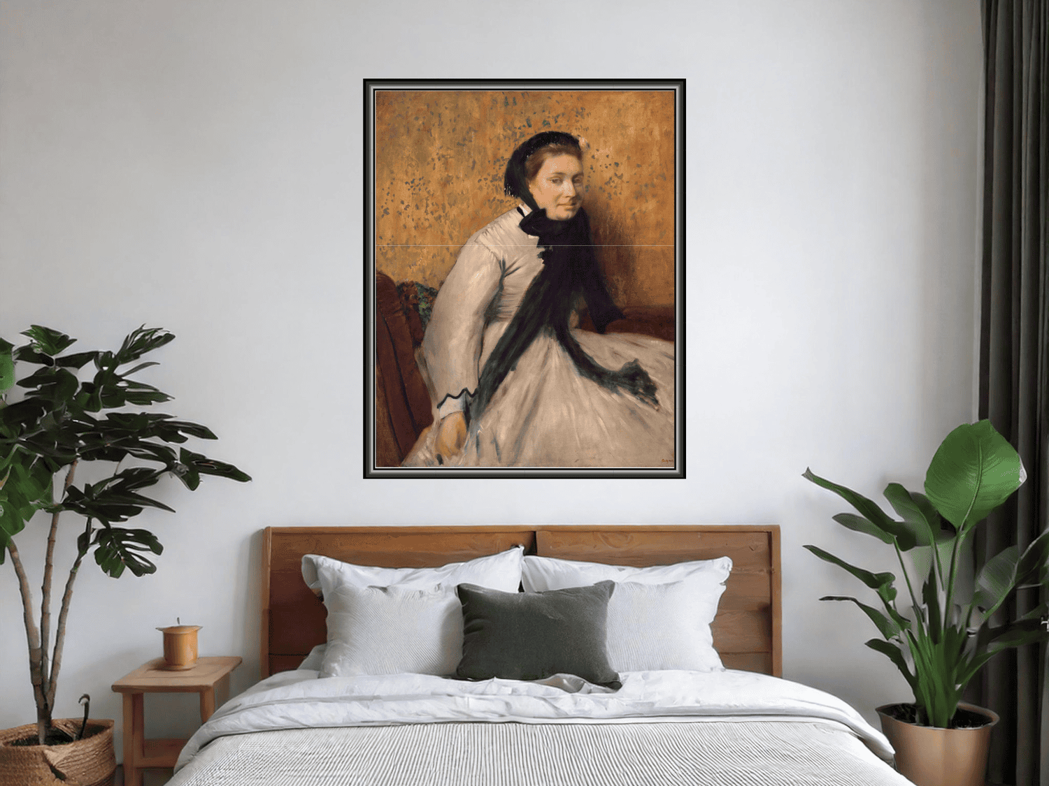 Porträt einer Frau in Grau | Edgar Degas