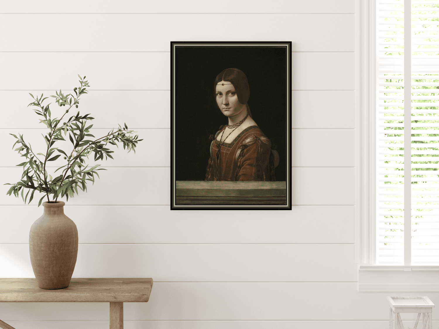 Porträt einer unbekannten Frau (La Belle Ferronnière) | Leonardo da Vinci