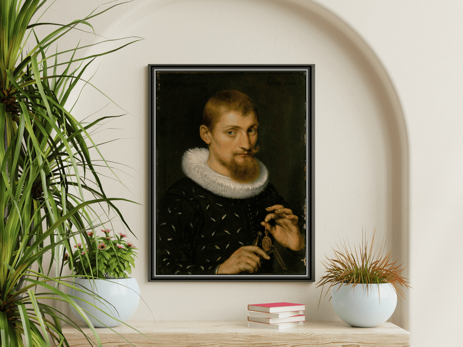 Porträt eines Mannes, möglicherweise ein Architekt oder Geograph | Peter Paul Rubens