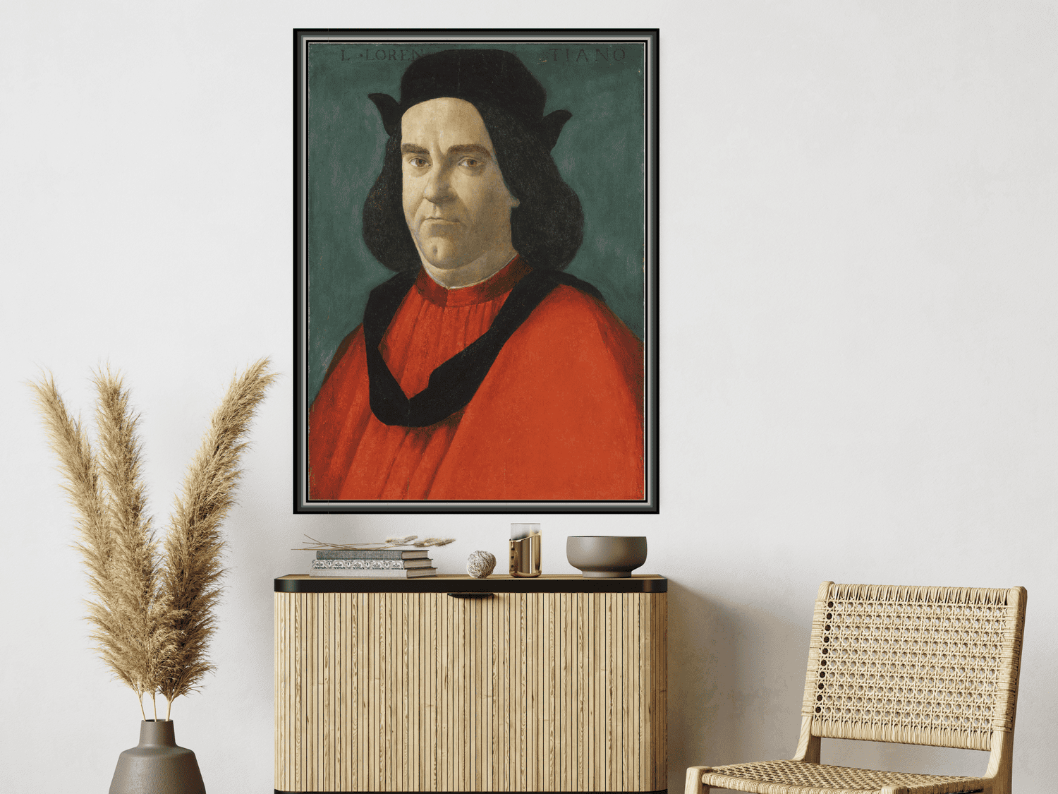 Porträt von Lorenzo de' Lorenzi  | Sandro Botticelli