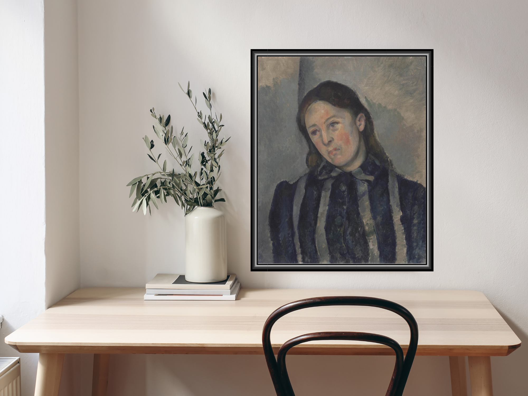 Porträt von Madame Cézanne | Paul Cézanne