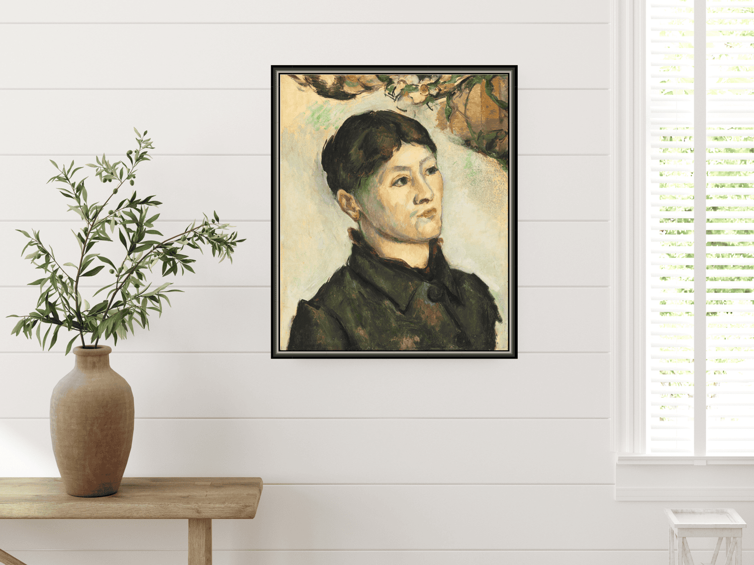 Porträt von Madame Cézanne | Paul Cézanne