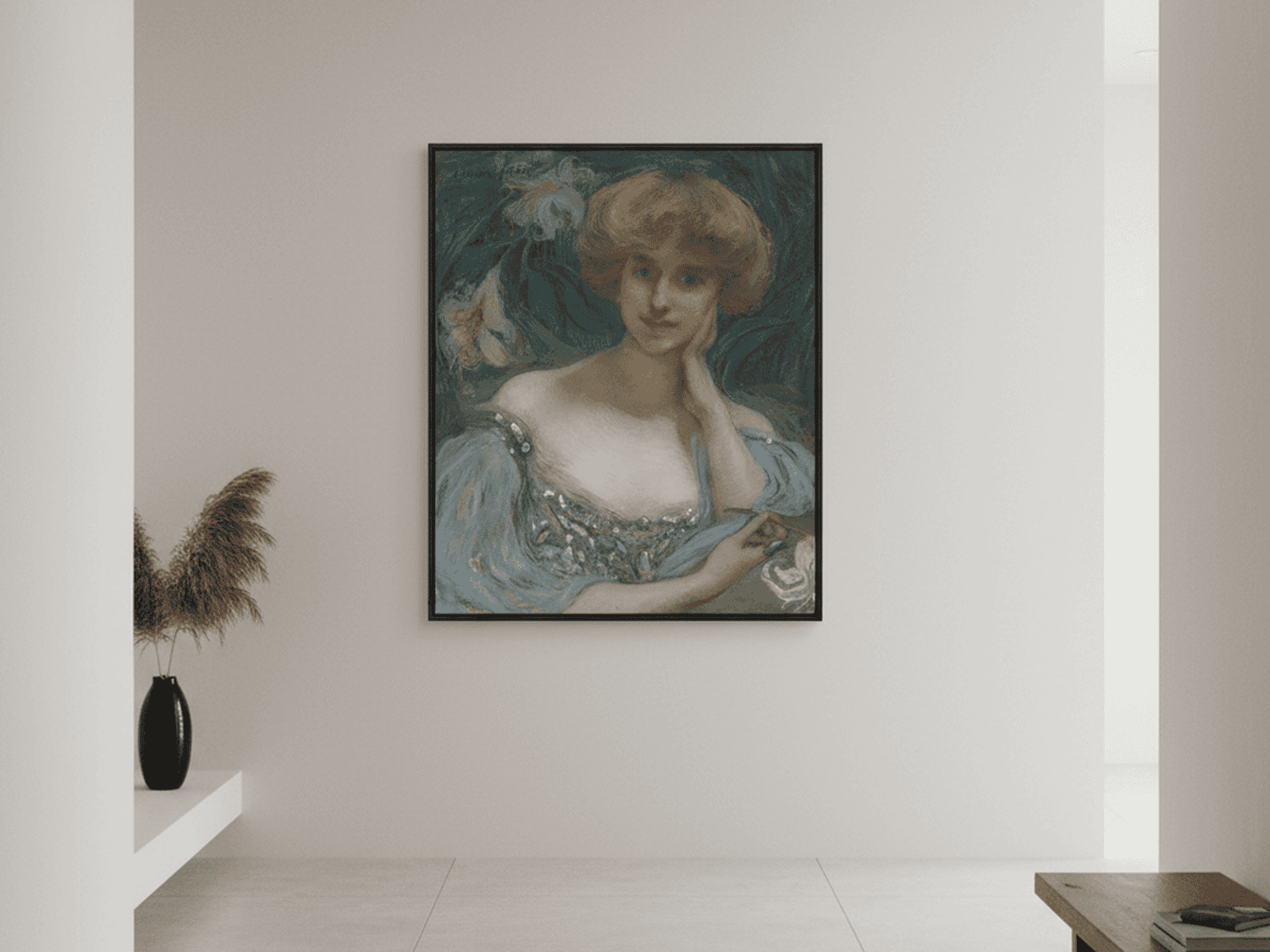 Portrait de jeune femme | Edmond Aman-Jean