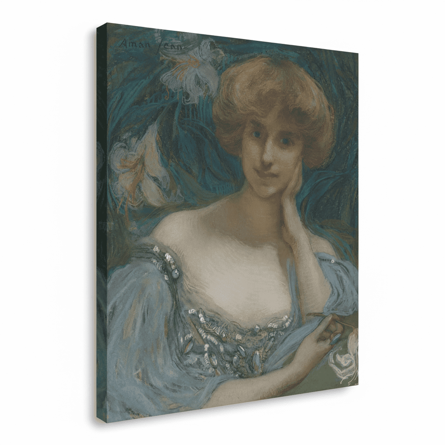 Portrait de jeune femme | Edmond Aman-Jean