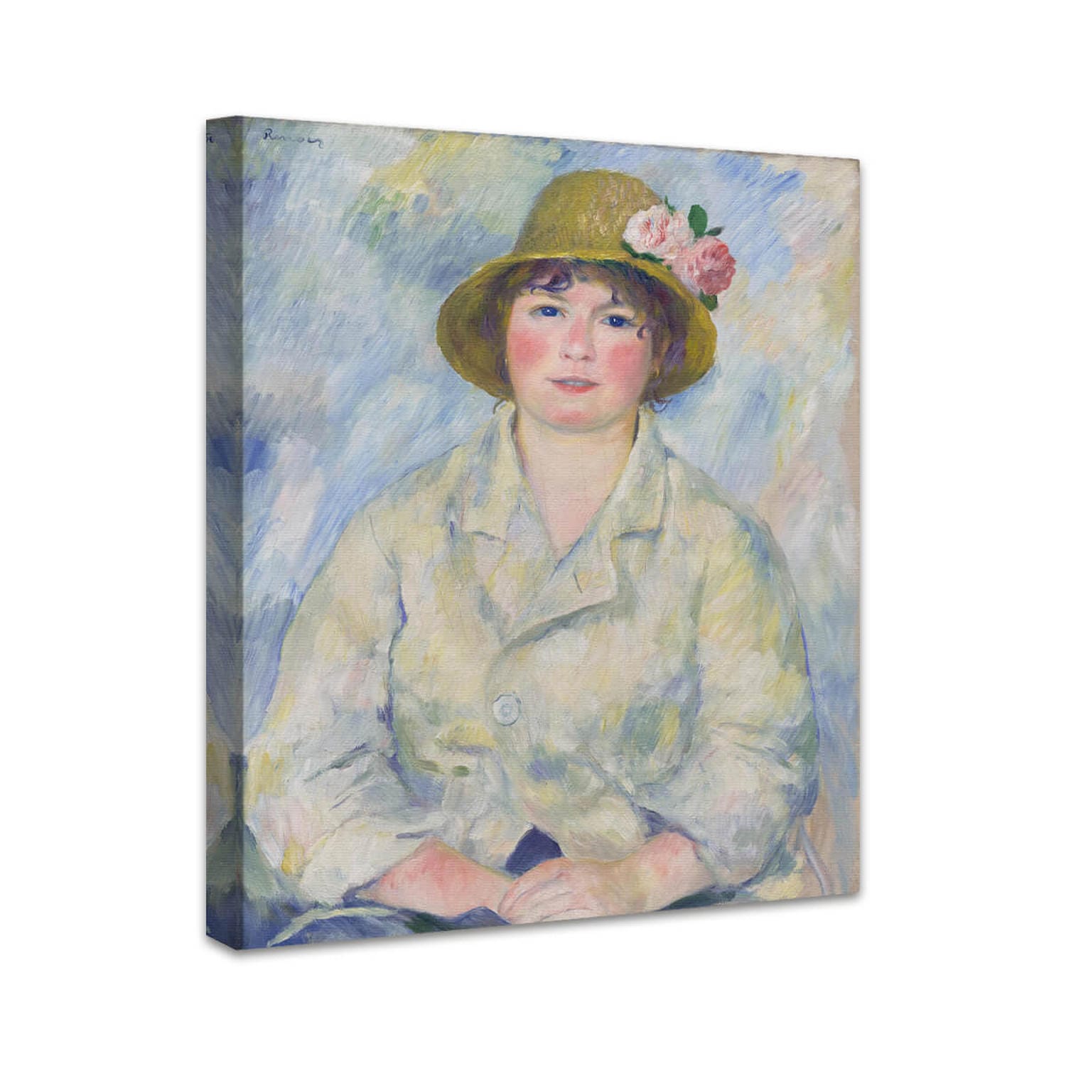 Portrait von Aline Charigot (später Madame Renoir) | Pierre-Auguste Renoir