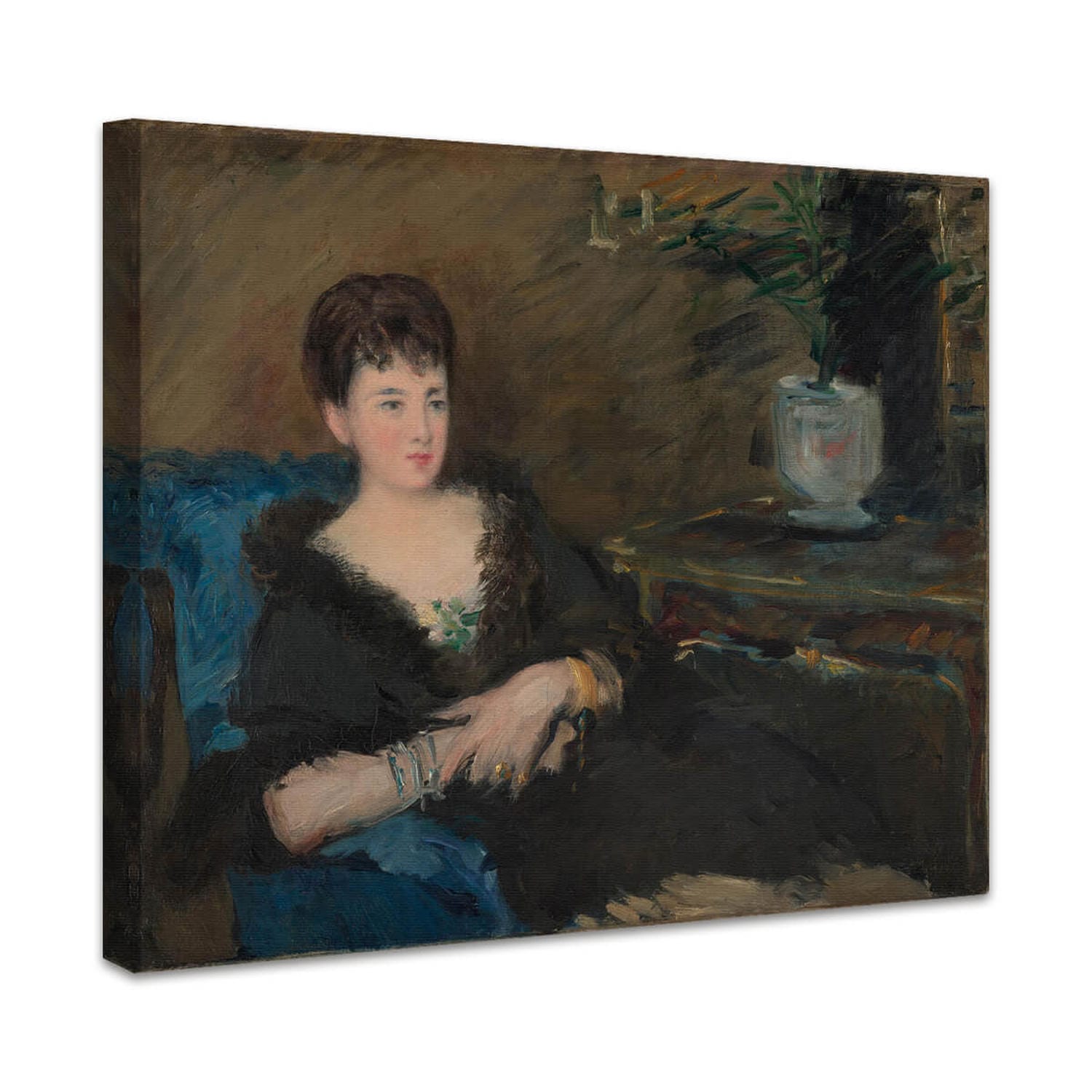Portrait von Isabelle Lemonnier | Édouard Manet