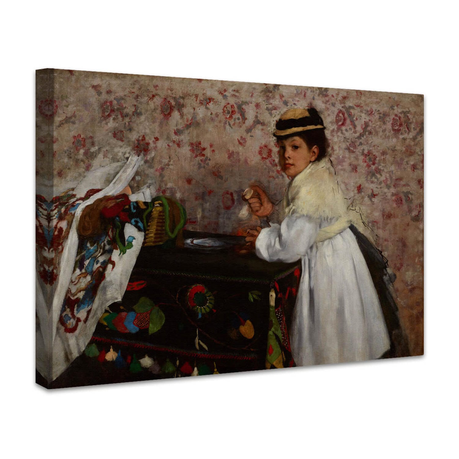 Portrait von Mlle. Hortense Valpinçon | Edgar Degas