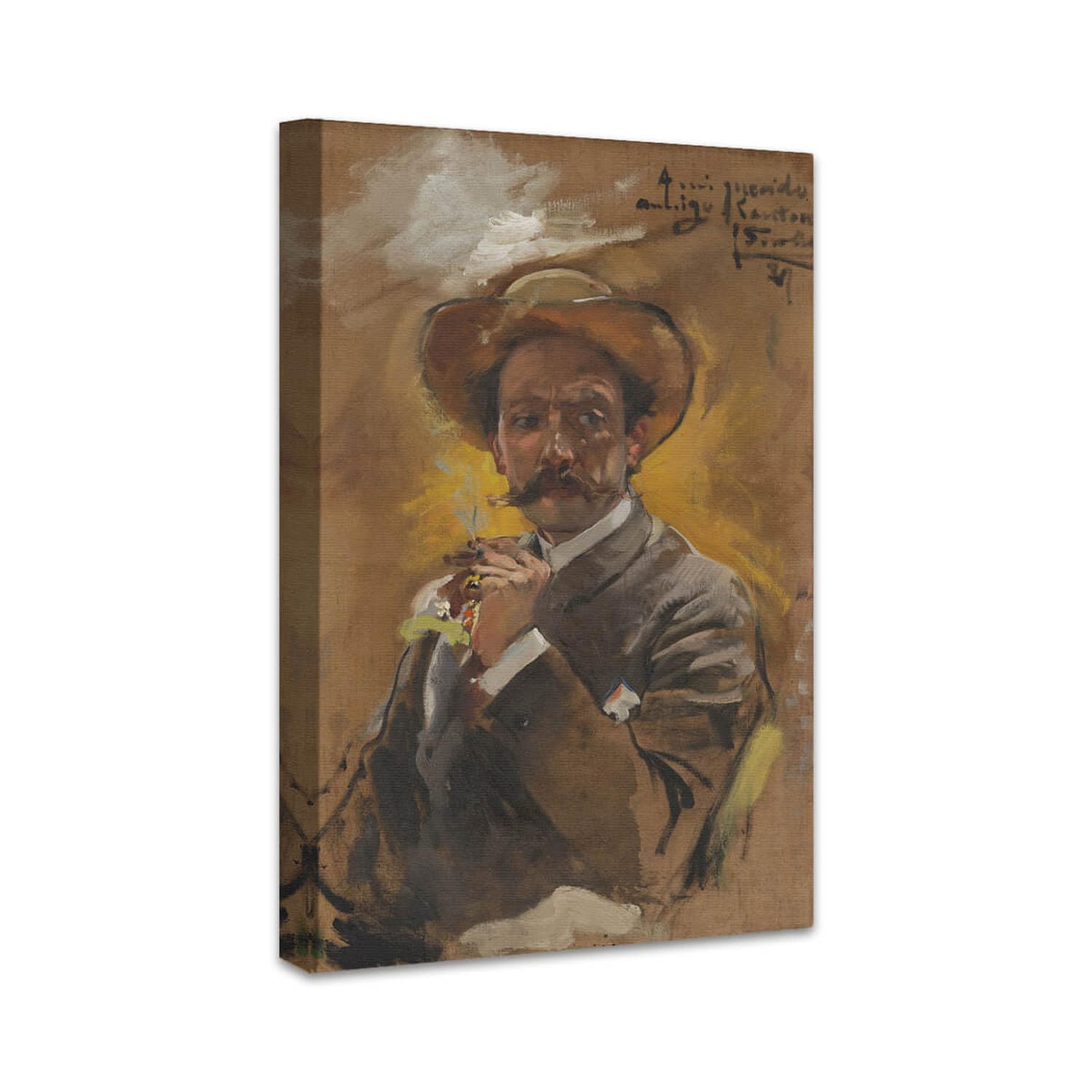 Portrait von dem Künstler Francesco Santoro, Rom | Joaquin Sorolla