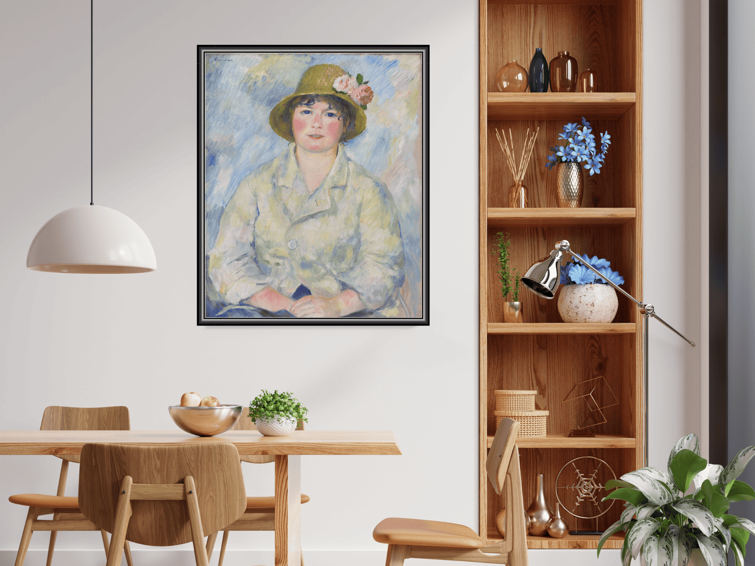 Portrait von Aline Charigot (später Madame Renoir) | Pierre-Auguste Renoir