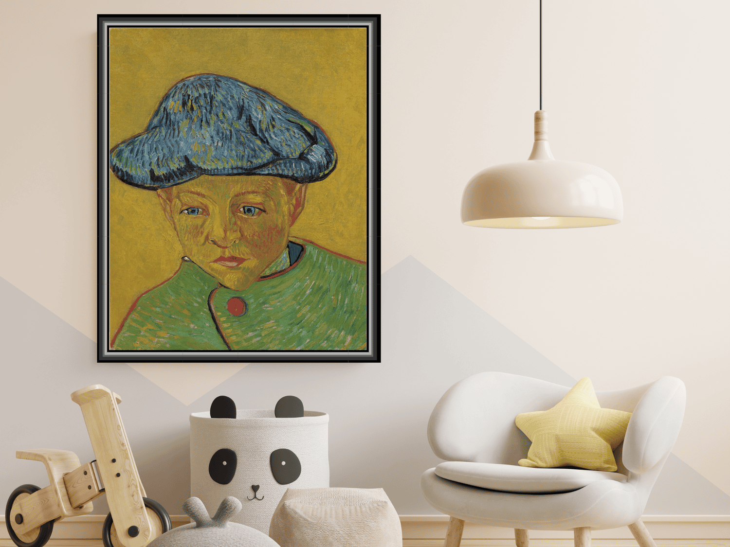 Portrait von Camille Roulin | Vincent van Gogh