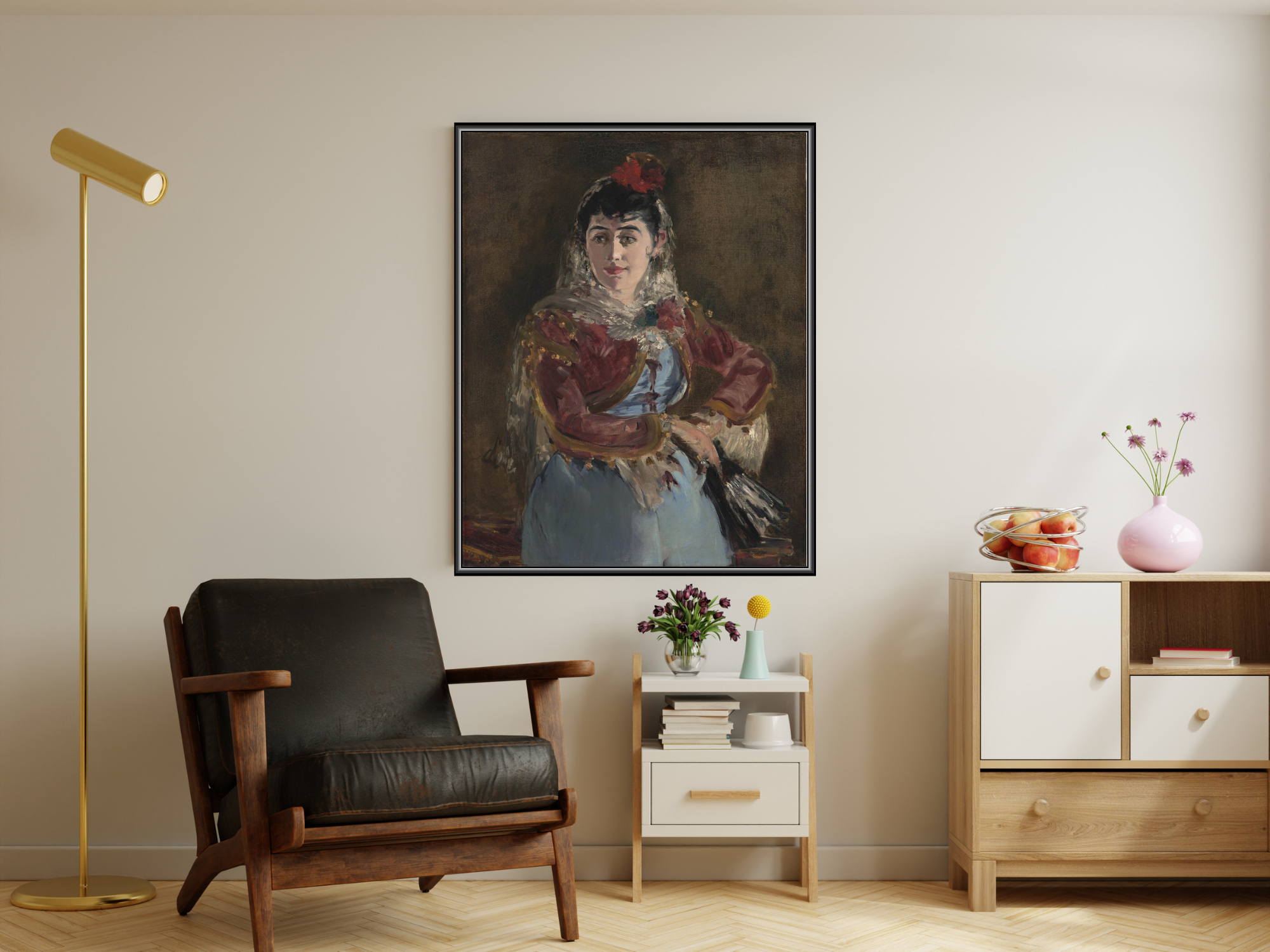 Portrait von Émilie Ambre als Carmen | Édouard Manet