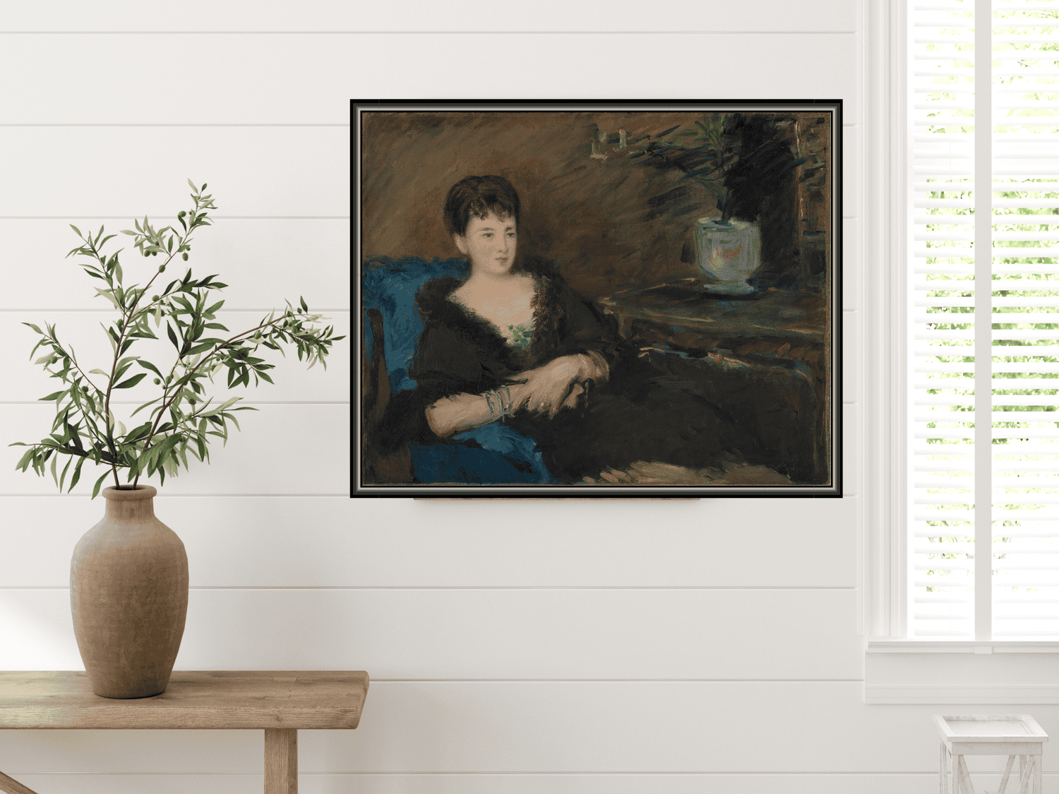 Portrait von Isabelle Lemonnier | Édouard Manet