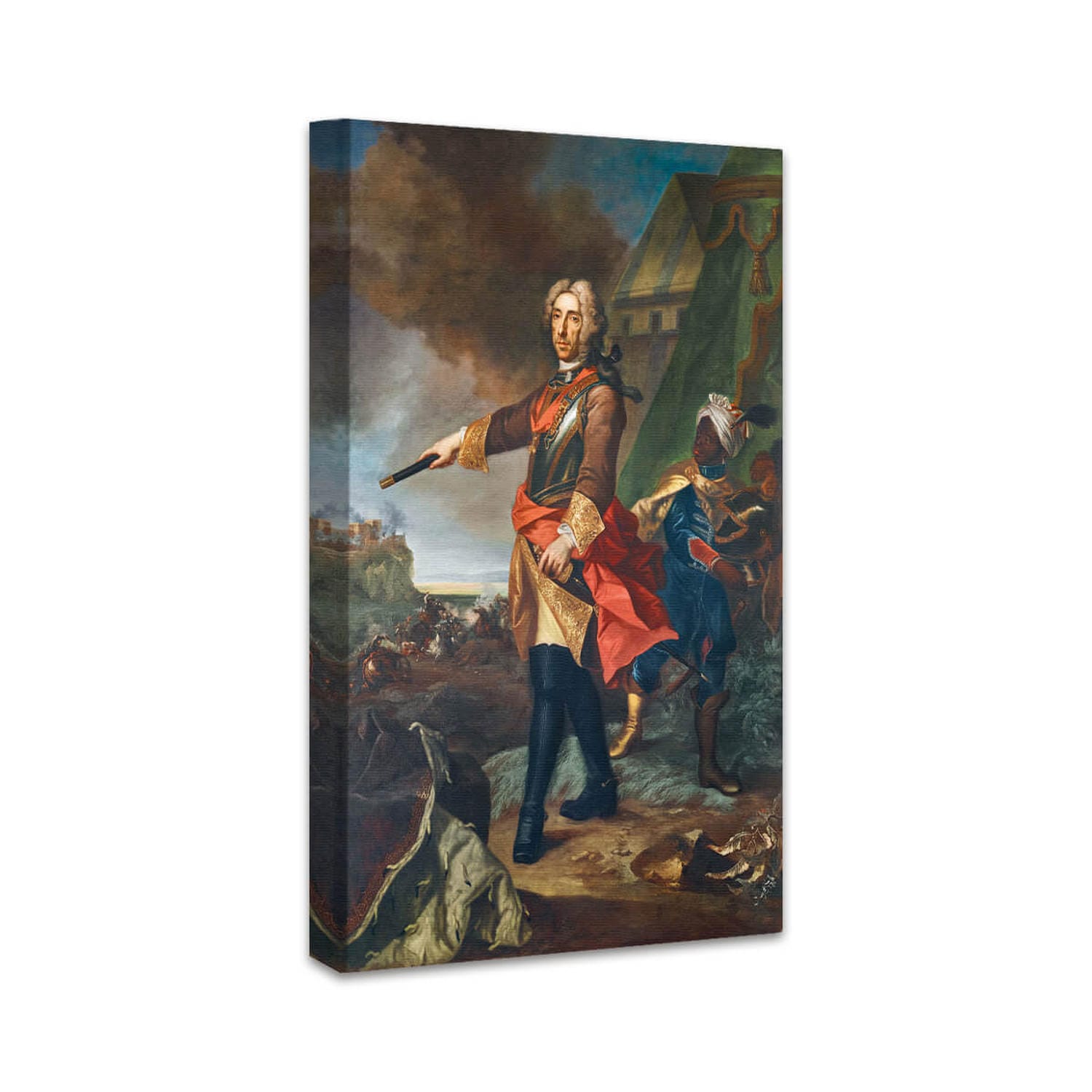 Prinz Eugen von Savoyen als Feldherr | Johann Gottfried Auerbach