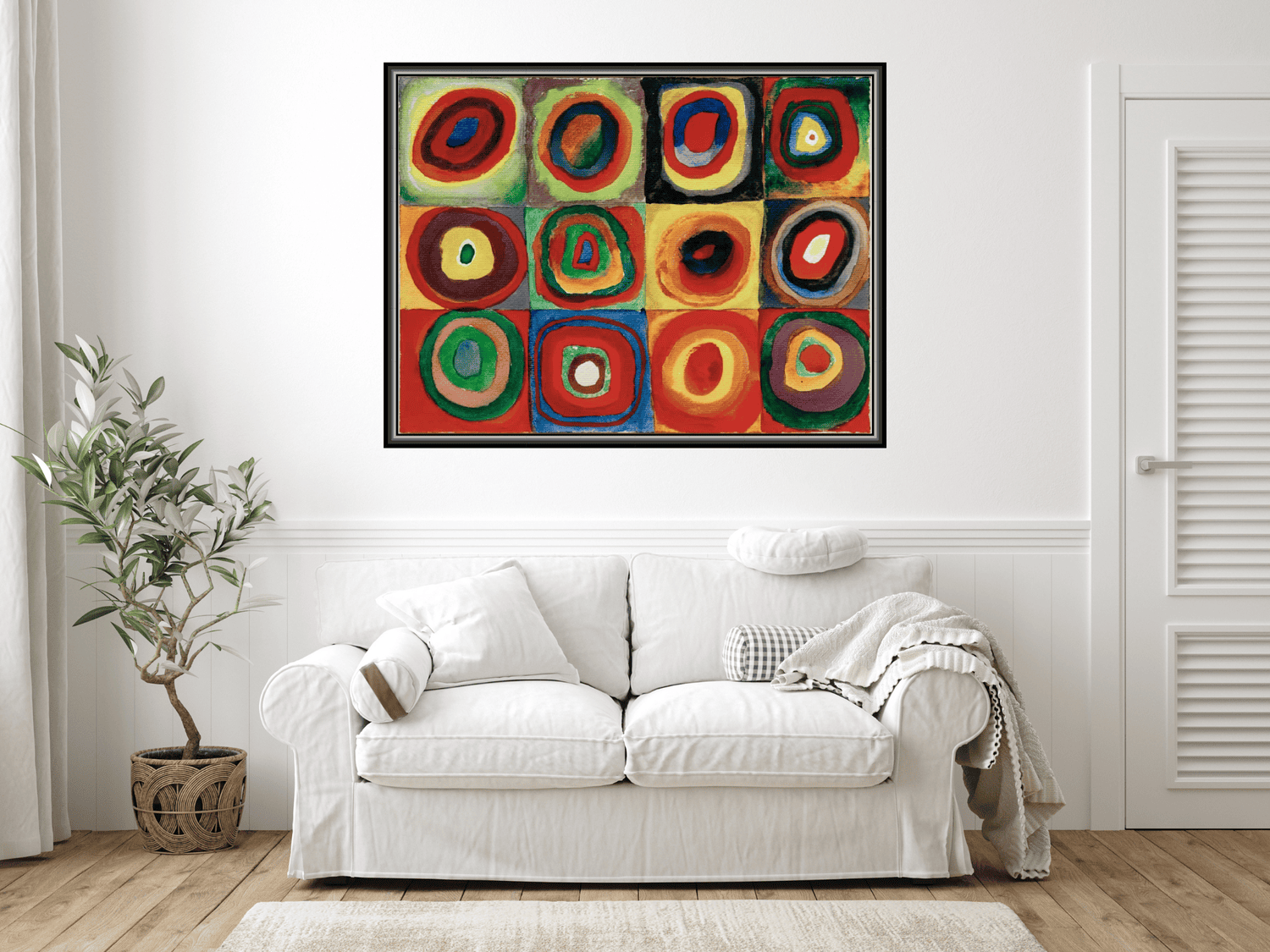 Quadrate mit konzentrischen Ringen | Wassily Kandinsky