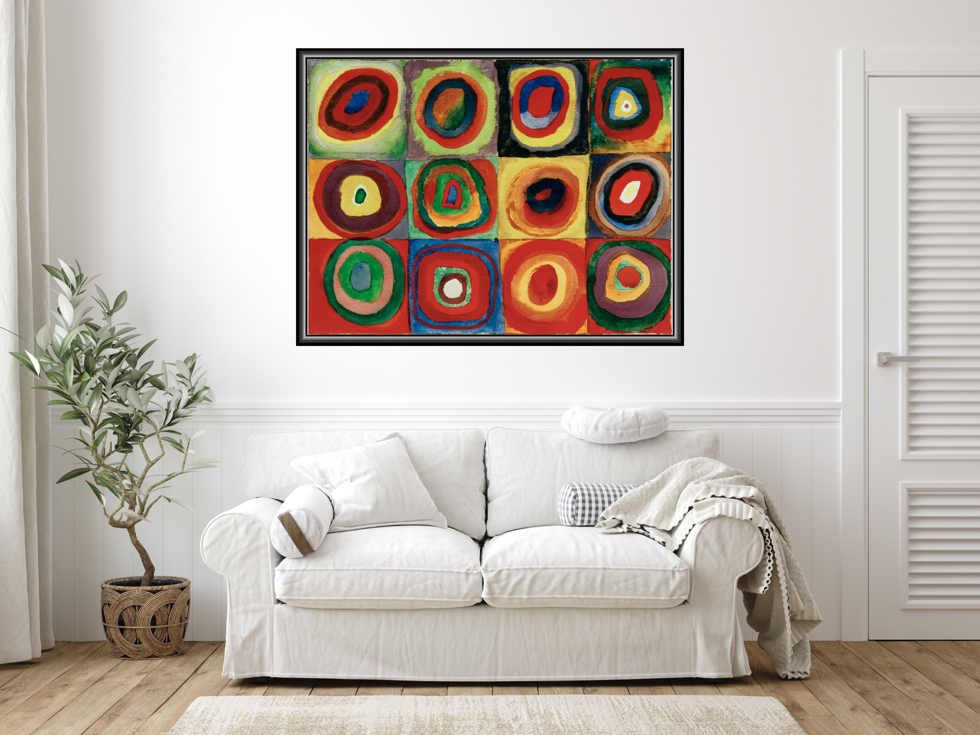 Quadrate mit konzentrischen Ringen | Wassily Kandinsky