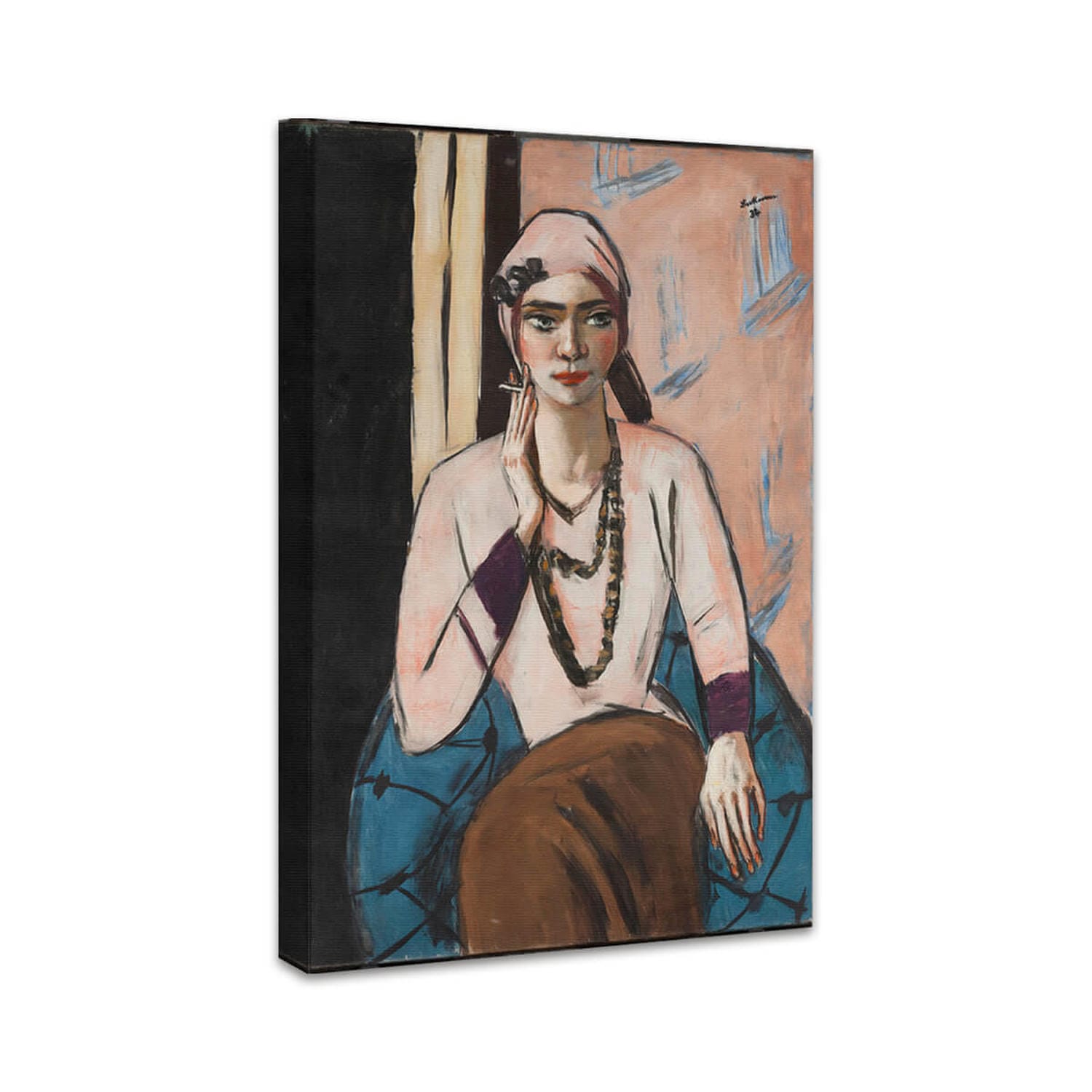 Quappi in rosa Jumper | Max Beckmann