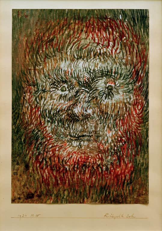 
Kunstdruck „Rübezahls Sohn“ von Paul Klee, handgefertigt in Deutschland