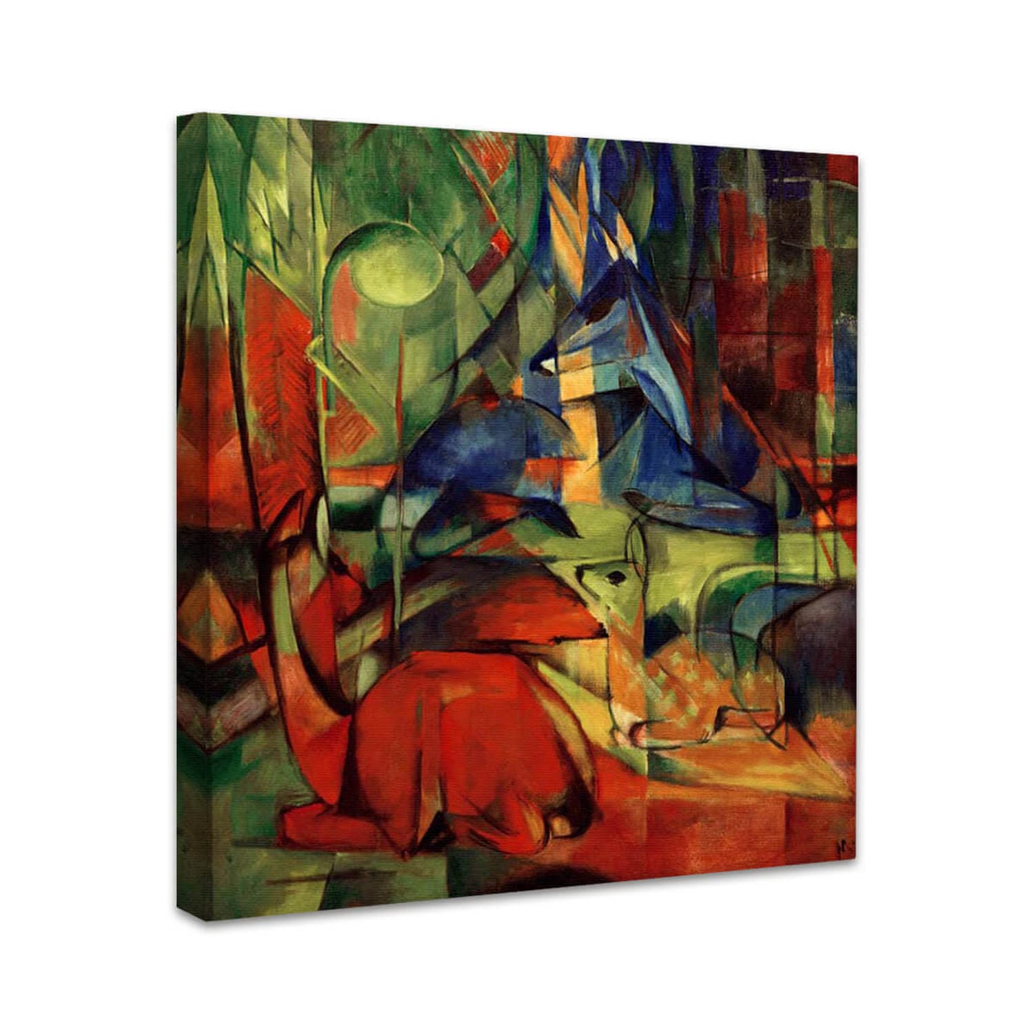 Rehe im Walde II | Franz Marc