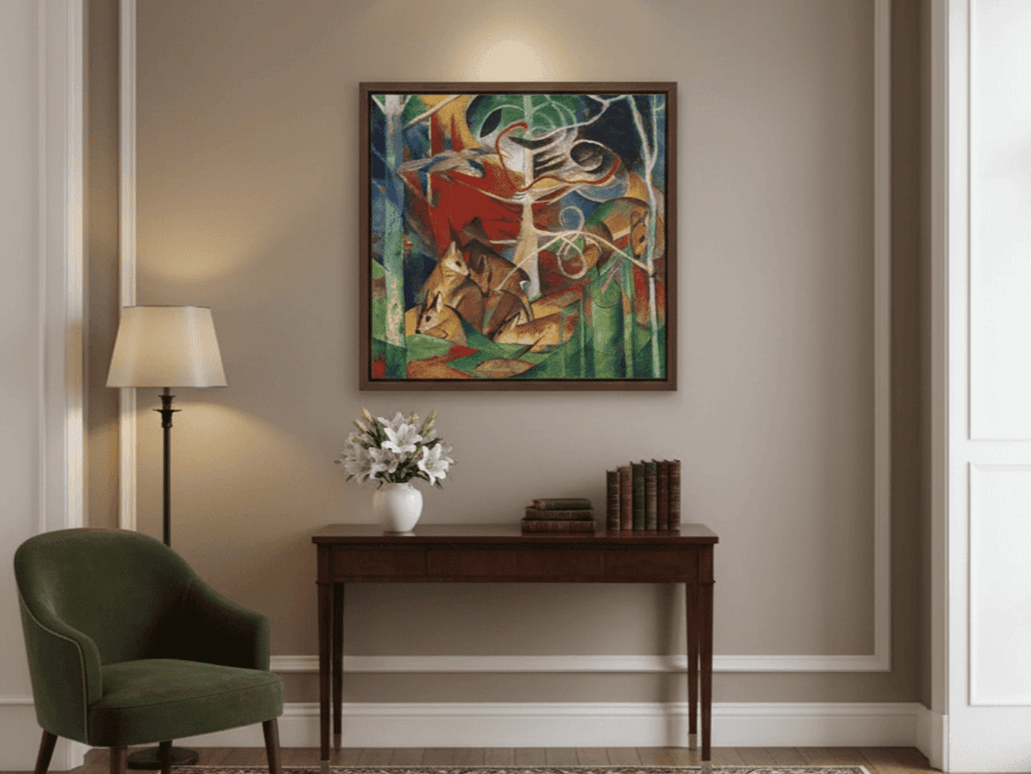 Rehe im Walde I | Franz Marc