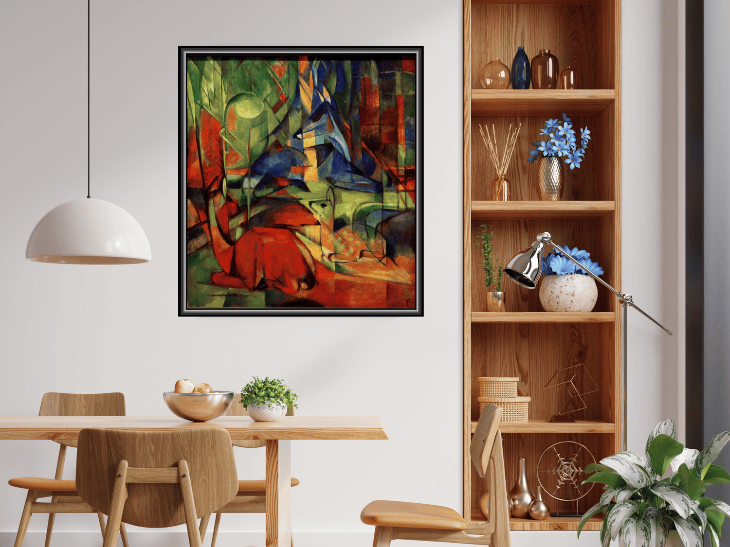 Rehe im Walde II | Franz Marc