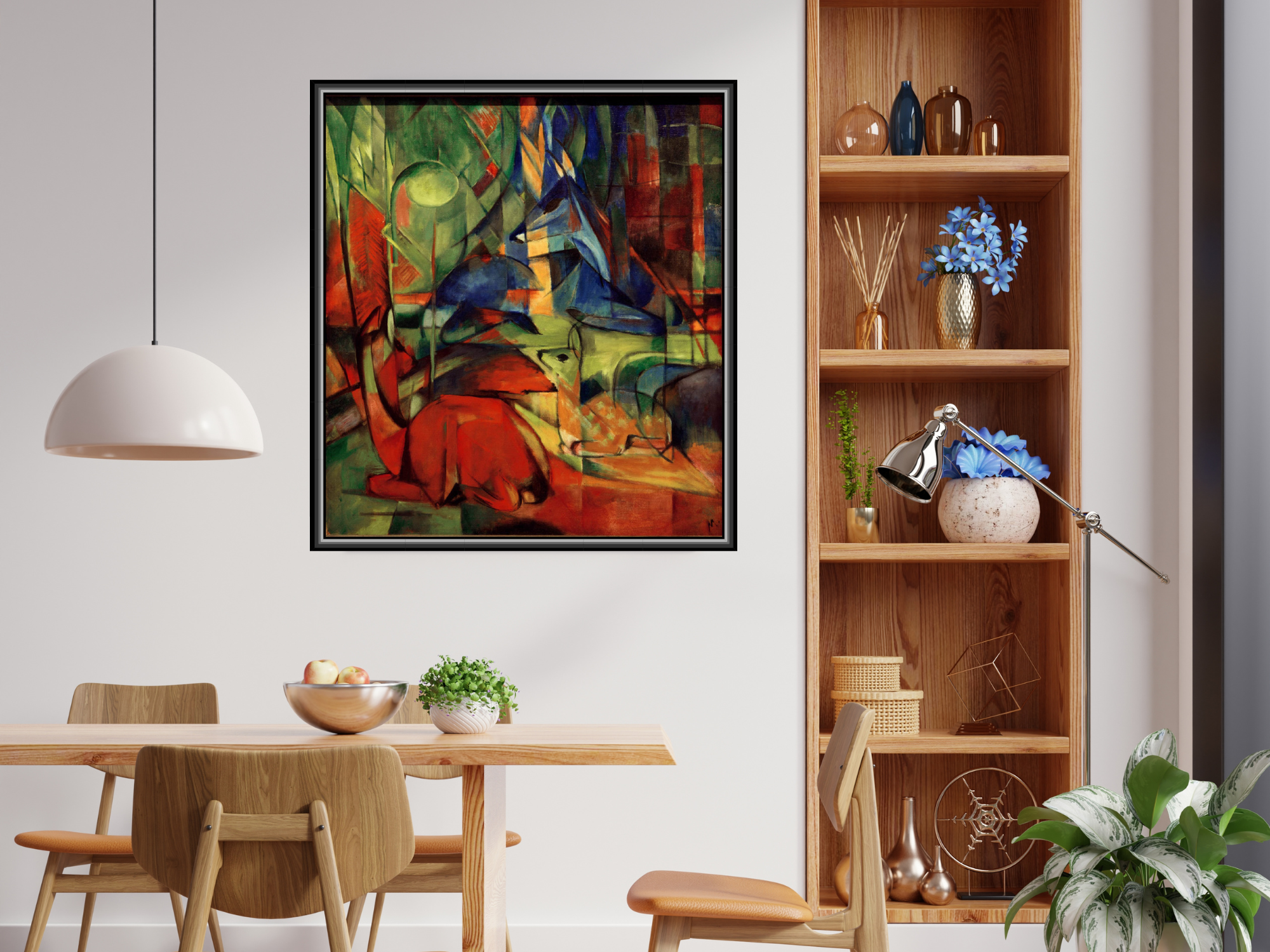Rehe im Walde II | Franz Marc